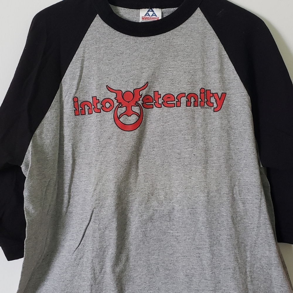 Into Eternity baseball tshirt
